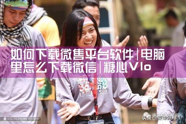 如何下载微售平台软件|糖心Vlog